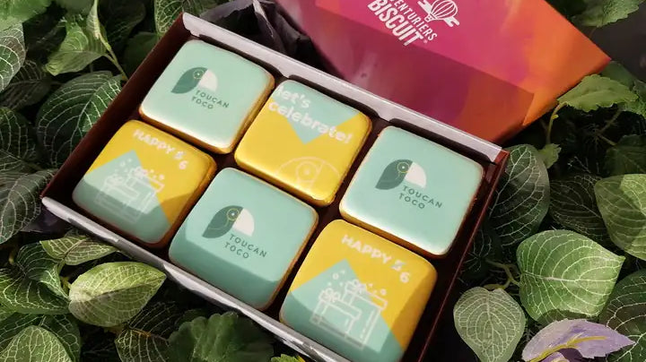 Biscuit Personnalisée, Logo, Coffret, Branding