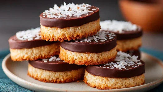 Sablé coco torréfiée & chocolat noir : le biscuit moelleux à croquer