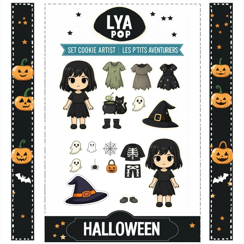 les ptits aventuriers halloween biscuits personnalisés