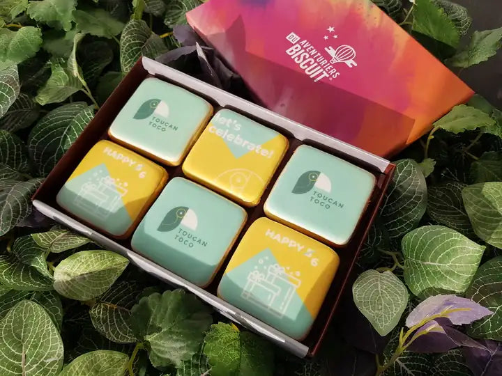 Biscuit Personnalisée, Logo, Coffret, Branding