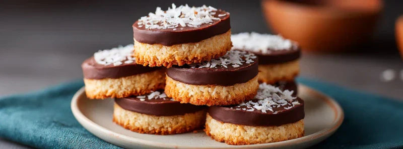 Sablé coco torréfiée & chocolat noir : le biscuit moelleux à croquer