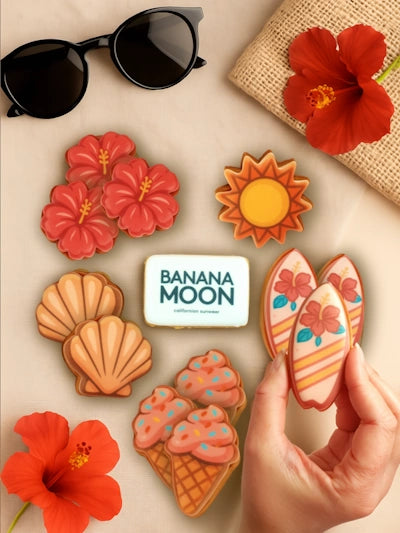 Biscuits personnalisés les aventuriers du biscuit Banana Moon