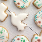 biscuits baptême, biscuits ange, biscuits colombe