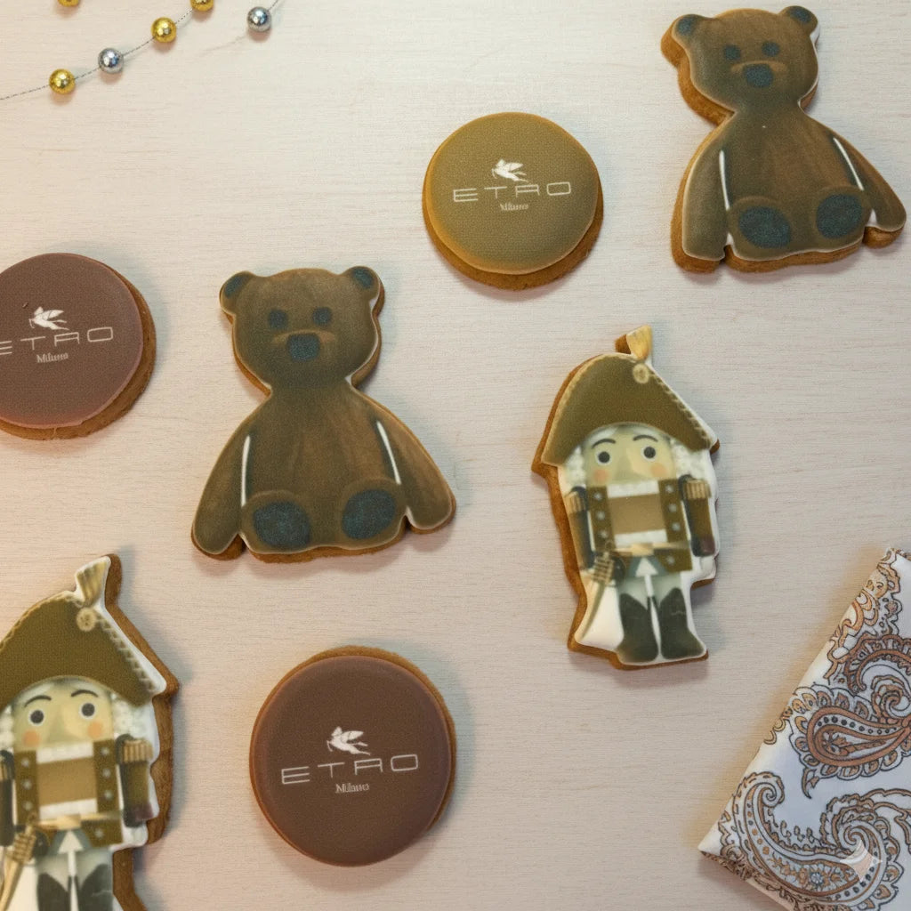 Biscuits personnalisés les aventuriers du Biscuit Etro Milano