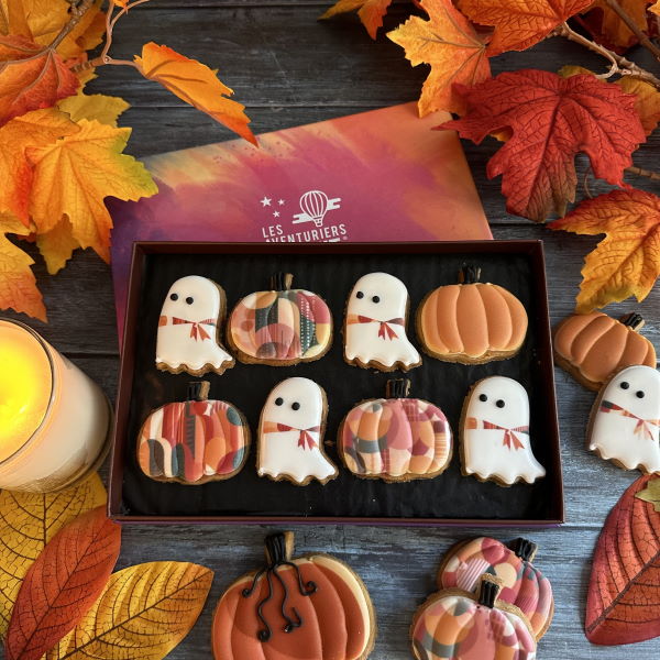 coffret de biscuits halloween