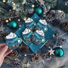 Biscuits marque place de noël personnalisés