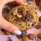 Big Cookie Paris chocolat noir amandes noisettes 80g artisanal