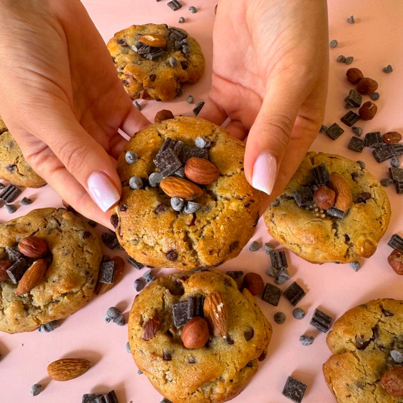 Big cookies, cookies gourmands, cookies généreux
