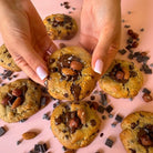 Big Cookie Paris chocolat noir amandes noisettes 80g artisanal