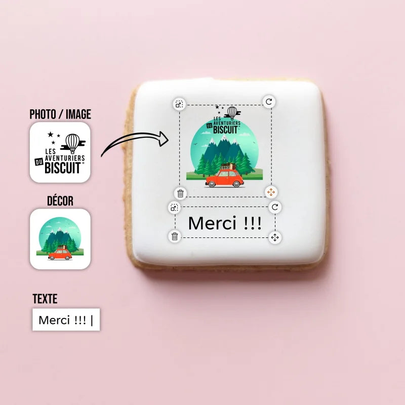 Biscuits personnalisés anniversaire, naissance, mariage, evjf, entreprise, toutes les occasions