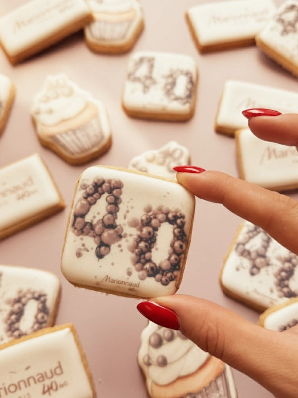 Biscuits personnalisés les aventuriers du biscuit Marionnaud