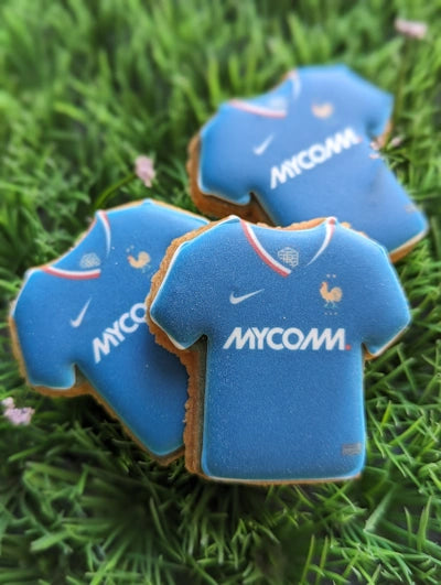 biscuits personnalisés les aventuriers du biscuit maillot mycomm