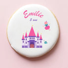  Set de biscuits féériques pour anniversaire d’enfant avec une princesse 