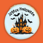 biscuit personnalisé, halloween, citrouille