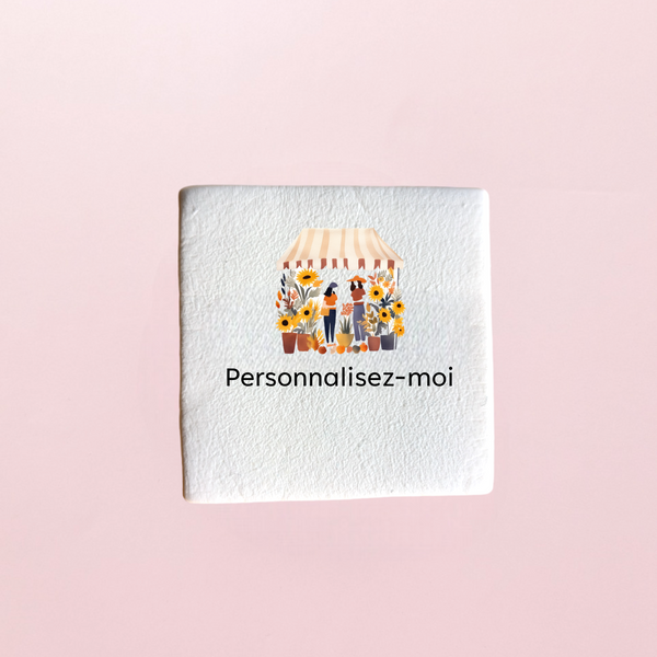Sachet de 10 guimauves personnalisées, douceur gourmande artisanale