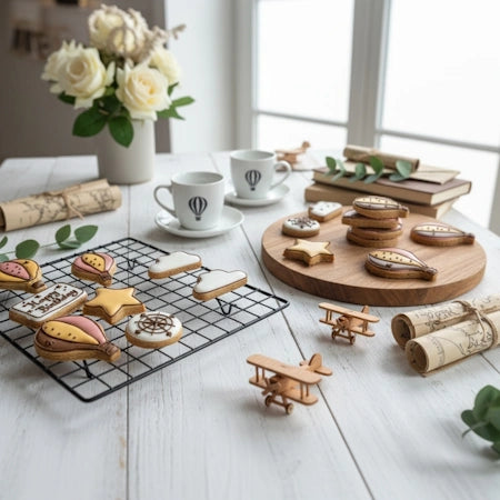 coffret cadeau anniversaire biscuits personnalisés explorateur