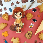 kit biscuit aventure, mission jungle, coffret DIY enfant, biscuit à habiller, activités créatives jungle, atelier biscuit explorateur, set cookie artist