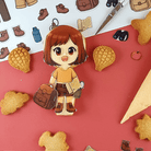 kit biscuit aventure, mission jungle, coffret DIY enfant, biscuit à habiller, activités créatives jungle, atelier biscuit explorateur, set cookie artist
