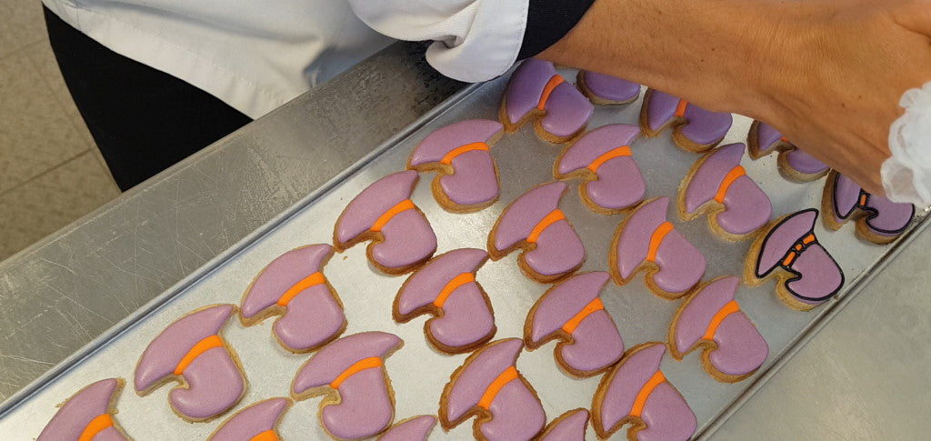 Making off des biscuits décorés les Aventuriers du Biscuit - collection Halloween